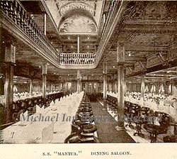 Mantua Dining Saloon 1912